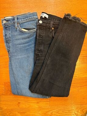 Re/Done Straight Jeans Duo